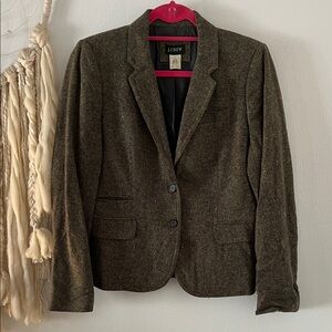 J. Crew Women's Dark Brown Blazer